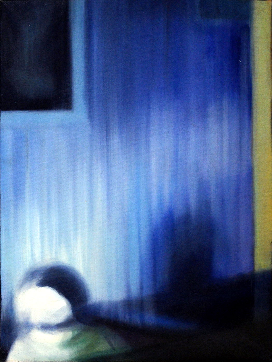 Windows II | Paintings | Noemi Staniszewska | "Windows II"
Original oil painting by Noemi Staniszewska
The Windows series is a pictorial tale of urban walks through the residential neighborhoods of the Hague. It is the result of observing the uncovered windows of Dutch houses, a recording of fragments of someone else's reality – intimate and yet exposed to public view.The window here is the boundary between private and foreign. It is a place where gazes meet, place of confrontation with what is outside. In this case, the situation of looking in the windows is also an expression of the emigration experience – the observer, although sees, remains outside of what he looks at, as always an outsider. Voyeurism is a manifestation of curiosity, perhaps longing, but at the same time it involves a violation of boundaries.
 | Beauton Art Gallery paintings, abstract, figurative, graphical, architecture, everyday life, patterns, black, blue, yellow, cotton-canvas, oil, beautiful, contemporary-art, decorative, design, interior, interior-design, modern, modern-art, windows, Buy original high quality art. Paintings, drawings, limited edition prints & posters by talented artists.