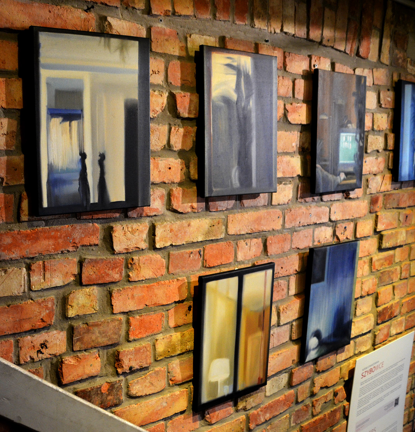 Windows I | Paintings | Noemi Staniszewska | "Windows I"
Original oil painting by Noemi Staniszewska
The Windows series is a pictorial tale of urban walks through the residential neighborhoods of the Hague. It is the result of observing the uncovered windows of Dutch houses, a recording of fragments of someone else's reality – intimate and yet exposed to public view.The window here is the boundary between private and foreign. It is a place where gazes meet, place of confrontation with what is outside. In this case, the situation of looking in the windows is also an expression of the emigration experience – the observer, although sees, remains outside of what he looks at, as always an outsider. Voyeurism is a manifestation of curiosity, perhaps longing, but at the same time it involves a violation of boundaries.
 | Beauton Art Gallery paintings, figurative, illustrative, minimalistic, architecture, everyday life, patterns, black, yellow, cotton-canvas, oil, architectural, beautiful, buildings, contemporary-art, decorative, design, interior, interior-design, modern, modern-art, windows, Buy original high quality art. Paintings, drawings, limited edition prints & posters by talented artists.