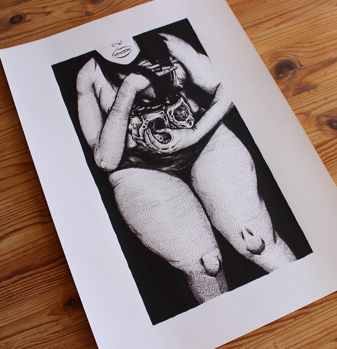 art-prints, gliceé, figurative, monochrome, portraiture, bodies, black, white, ink, paper, black-and-white, contemporary-art, danish, design, interior, interior-design, modern, modern-art, nordic, posters, prints, scandinavien, Buy original high quality art. Paintings, drawings, limited edition prints & posters by talented artists.