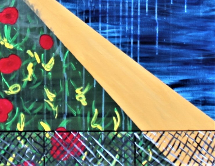 paintings, aesthetic, colorful, figurative, landscape, botany, nature, sky, blue, red, yellow, acrylic, cotton-canvas, atmosphere, contemporary-art, copenhagen, danish, design, interior, interior-design, modern, modern-art, mountains, nordic, plants, scandinavien, scenery, vivid, Buy original high quality art. Paintings, drawings, limited edition prints & posters by talented artists.