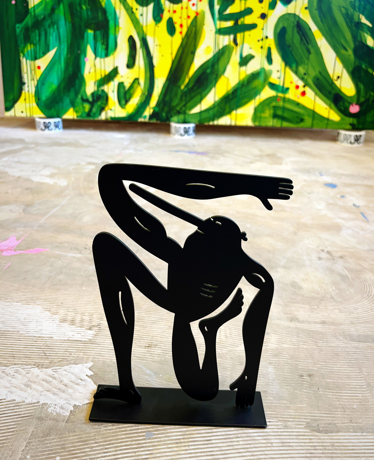 sculptures, family-friendly, figurative, geometric, graphical, monochrome, pop, bodies, cartoons, moods, movement, black, metal, other-mediums, amusing, interior, interior-design, modern, modern-art, Buy original high quality art. Paintings, drawings, limited edition prints & posters by talented artists.