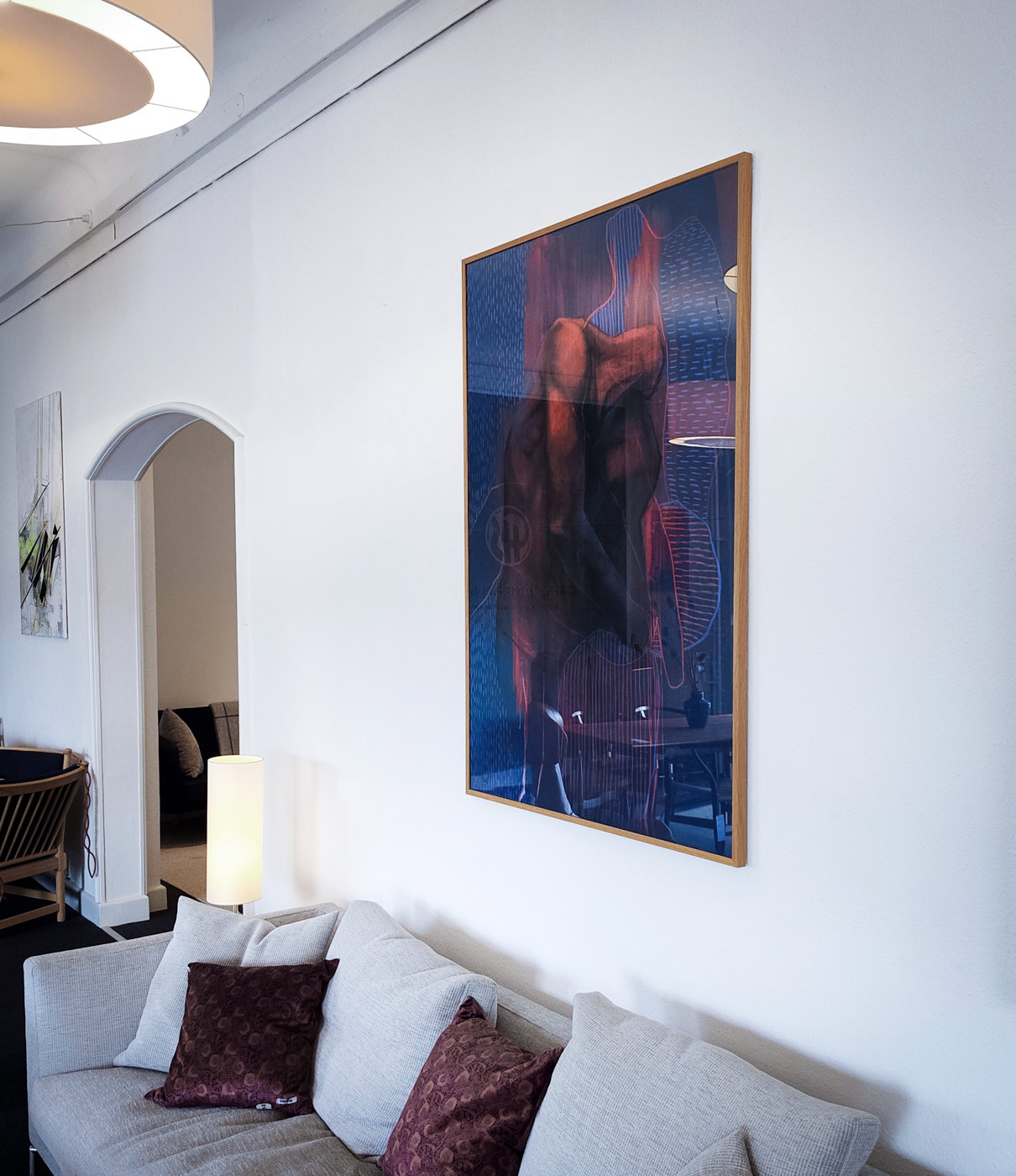 drawings, paintings, abstract, aesthetic, figurative, illustrative, portraiture, sexuality, black, blue, red, acrylic, charcoal, paper, abstract-forms, contemporary-art, danish, decorative, design, interior, interior-design, modern, modern-art, nordic, nude, scandinavien, Buy original high quality art. Paintings, drawings, limited edition prints & posters by talented artists.